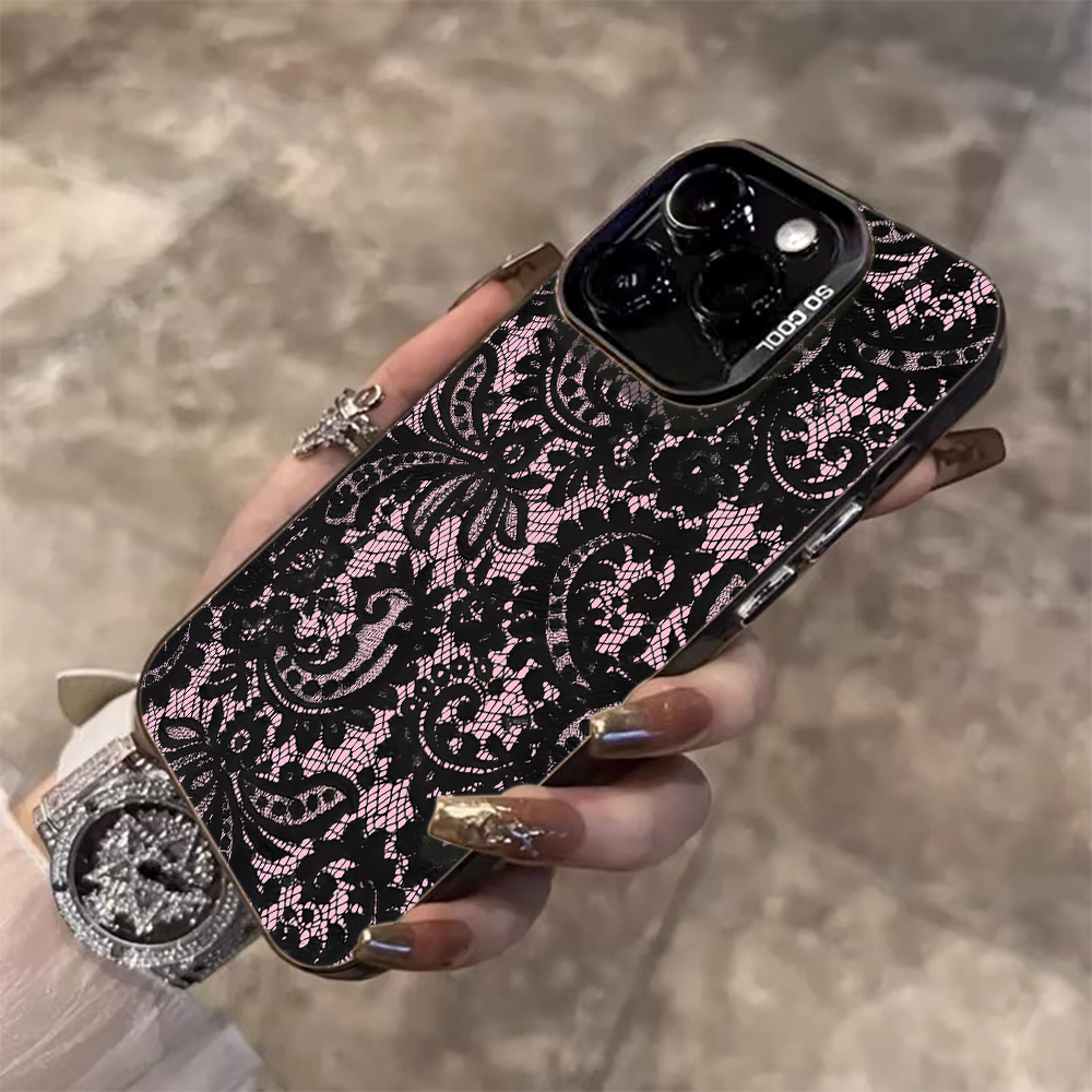Phone Cases Xiaomi 15T - Lace Flowers Phone Case For Xiaomi