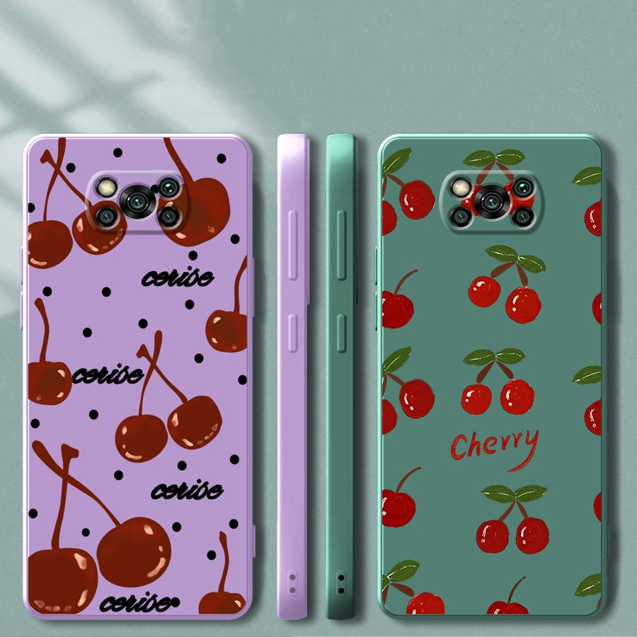 Phone Cases Vintage - Vintage Cherry Soft Cover Phone Case