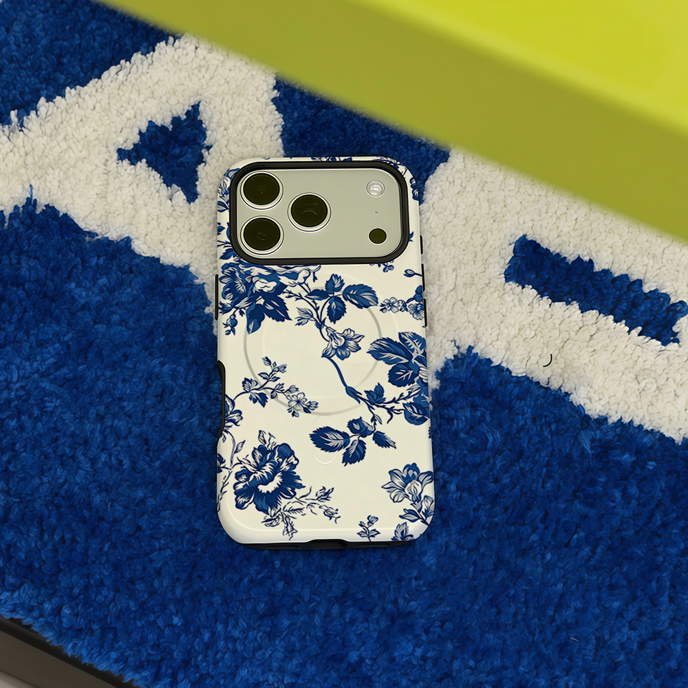 Vintage Blue Rose Phone Case F - Phone Cases Magnetic recension och pris