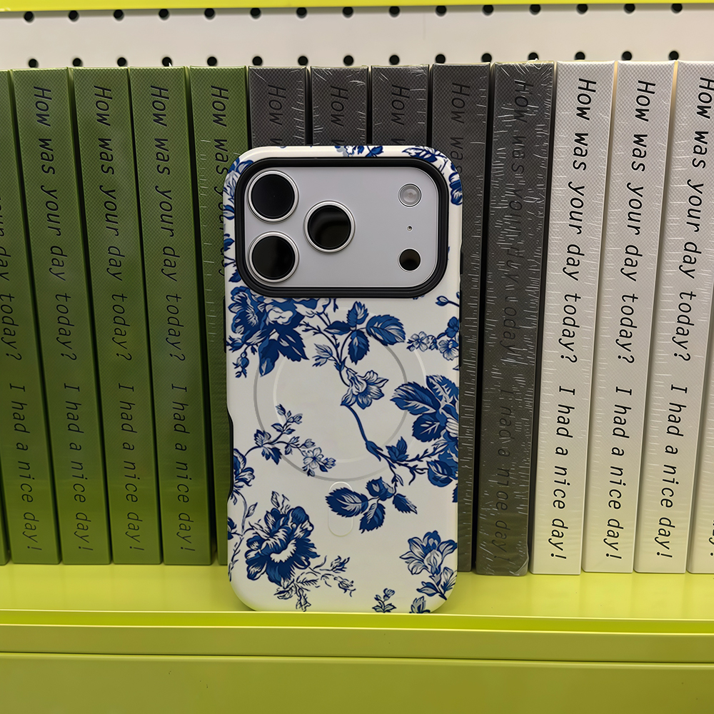 Vintage Blue Rose Phone Case F - Phone Cases Magnetic recension och pris