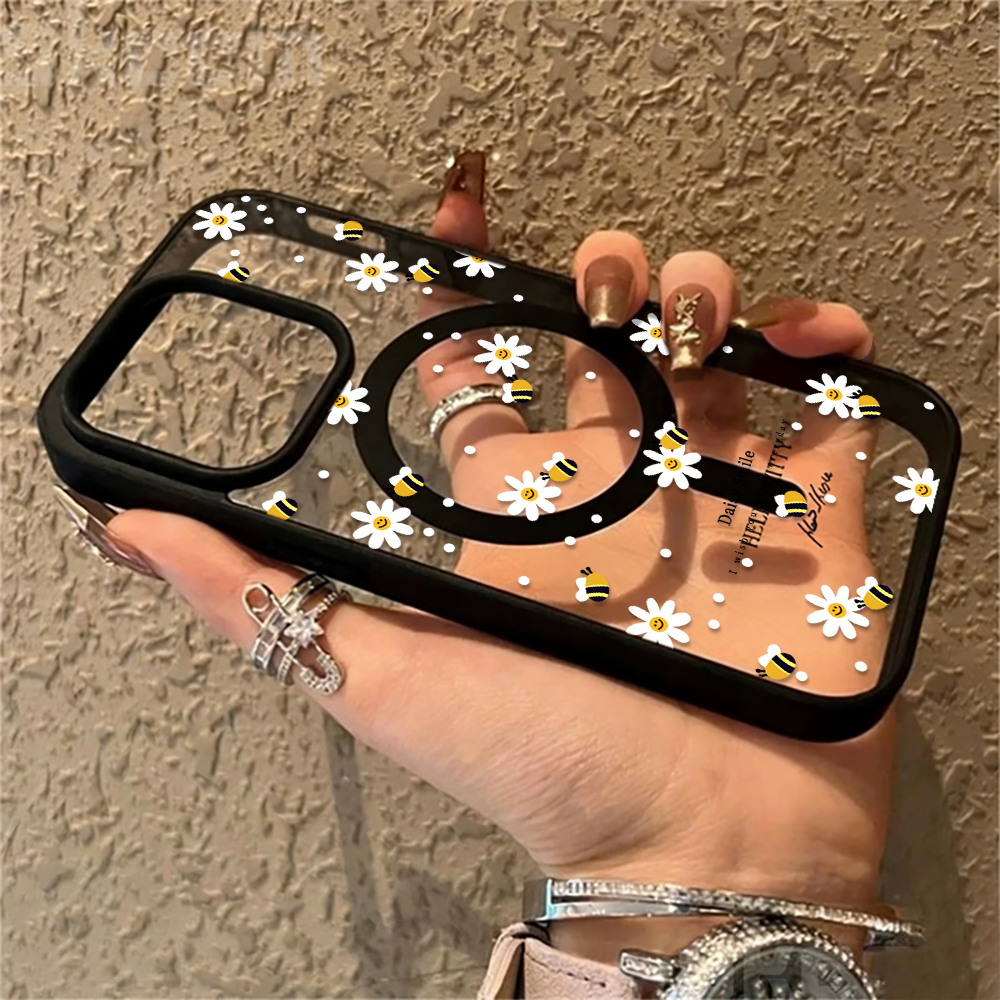 Fresh Daisy Bee Phone Case For - Phone Cases Magnetic recension och pris