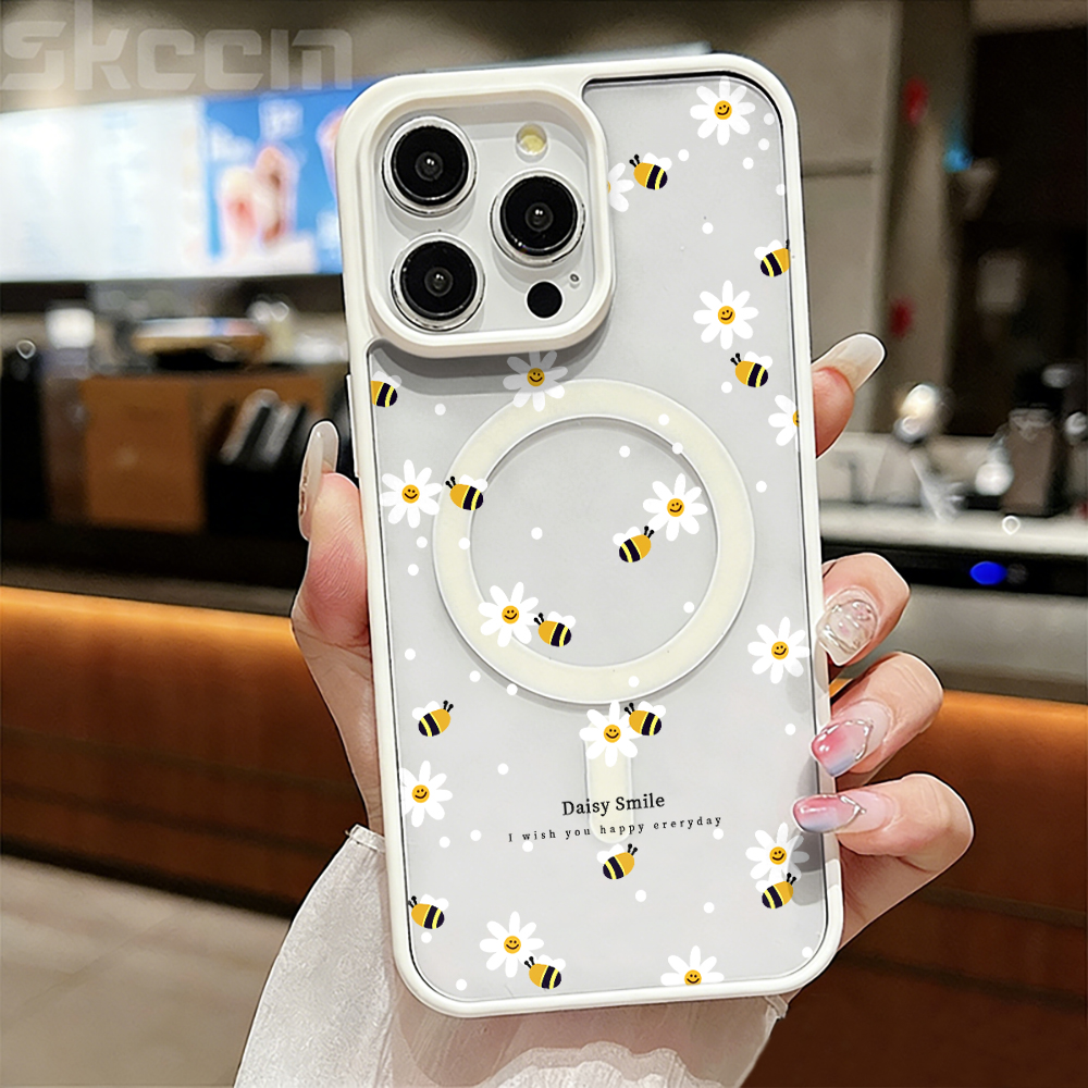 Fresh Daisy Bee Phone Case For - Phone Cases Magnetic recension och pris