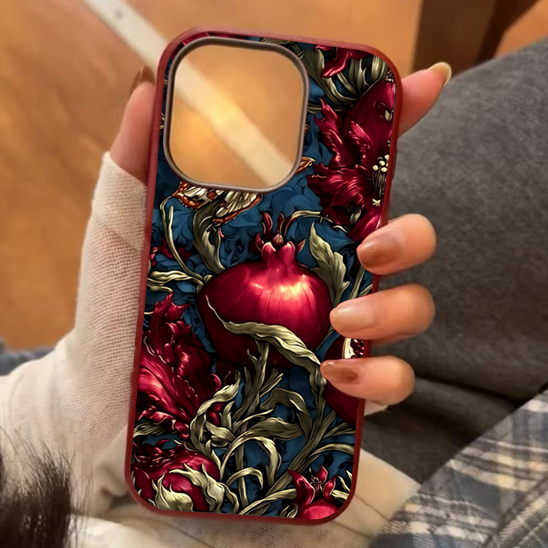 Vintage Pomegranate TPU Art Ph - Phone Cases Vintage recension och pris