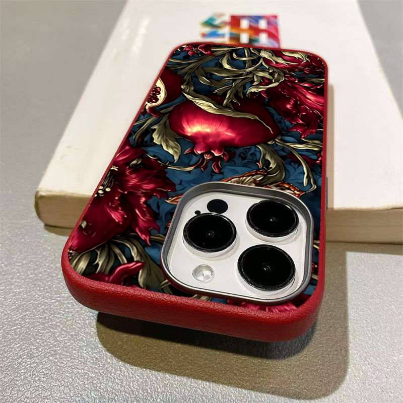 Vintage Pomegranate TPU Art Ph - Phone Cases Vintage recension och pris