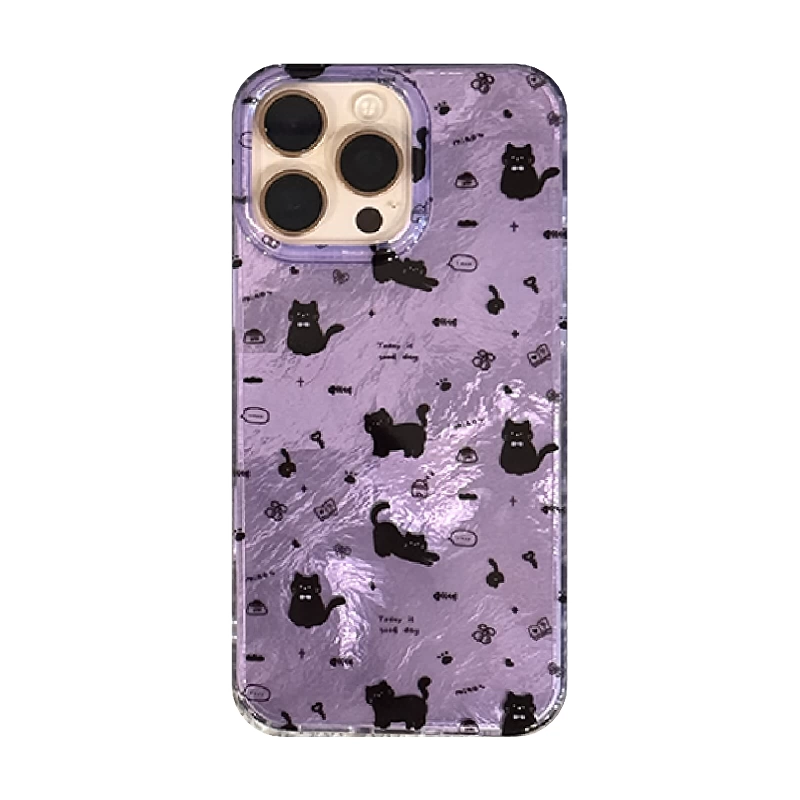 Ins Cute Girl Flower Purple Fu - Phone Cases Purple recension och pris