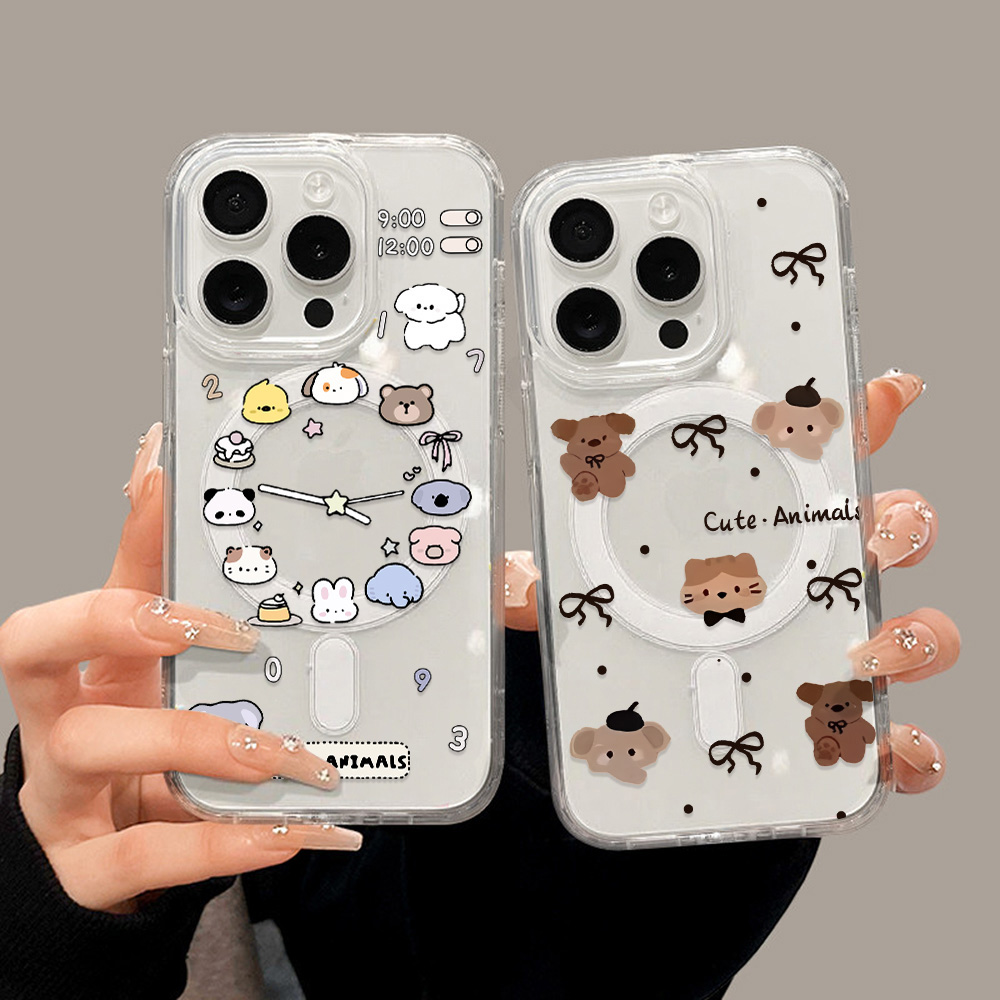 Cute Cartoon Animals Phone Cas - Phone Cases Magsafe recension och pris