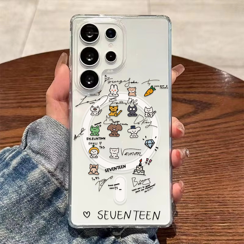 Transparent Phone Case For Sam - Phone Cases Magnetic recension och pris