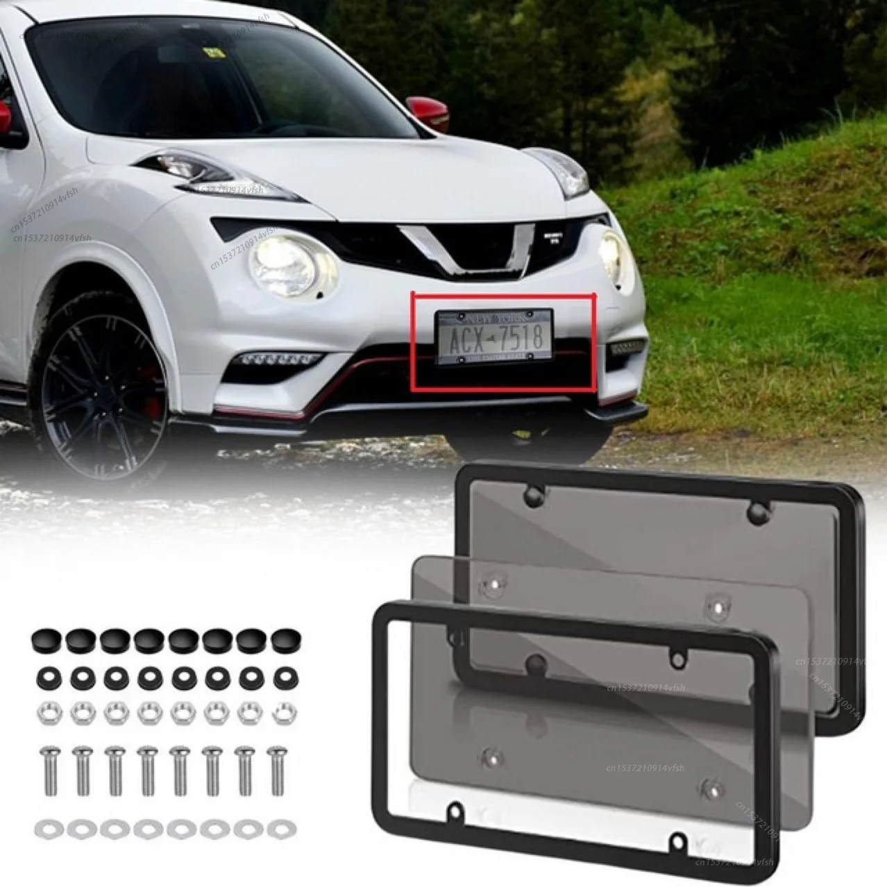 Tinted License Plate Protector - Phone Cases Blunt recension och pris