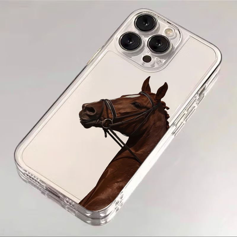 Animal Horse Soft Phone Cover  - Phone Cases Iphone 13 recension och pris