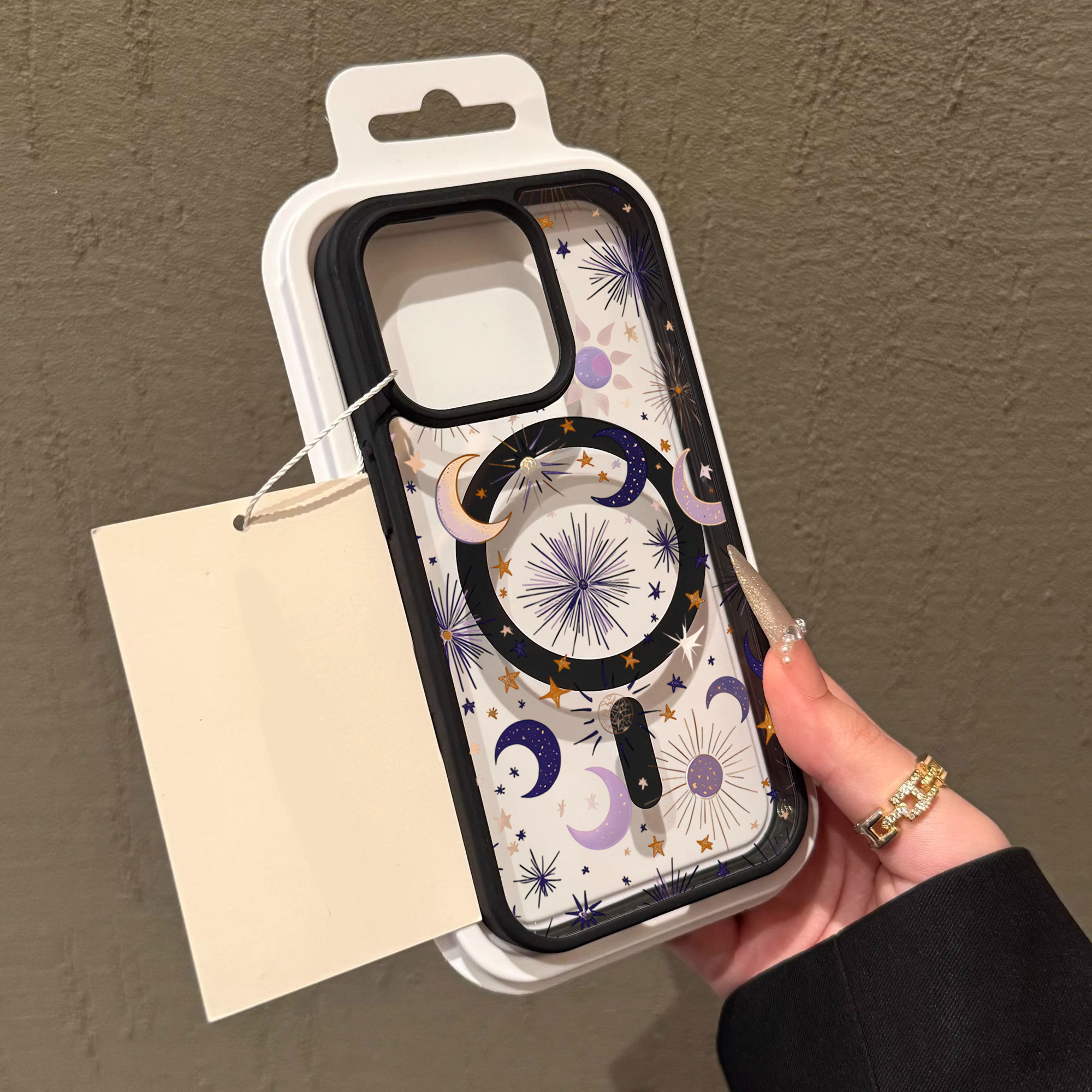 Stars Moon Y2K Clear Case For  - Phone Cases Magsafe recension och pris