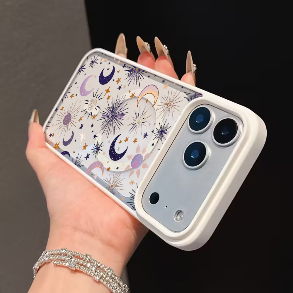 Stars Moon Y2K Clear Case For  - Phone Cases Magsafe recension och pris