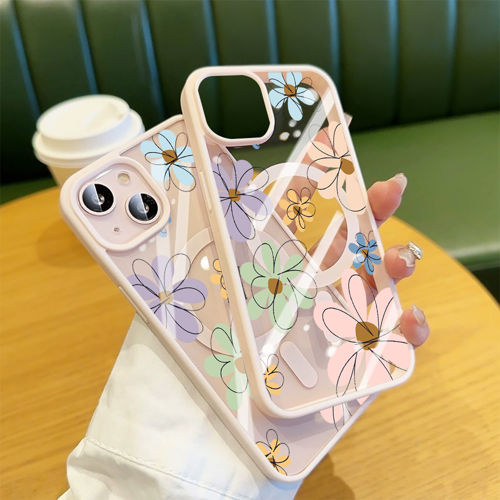 Blueberry Floral Clear Case  F - Phone Cases Magsafe recension och pris