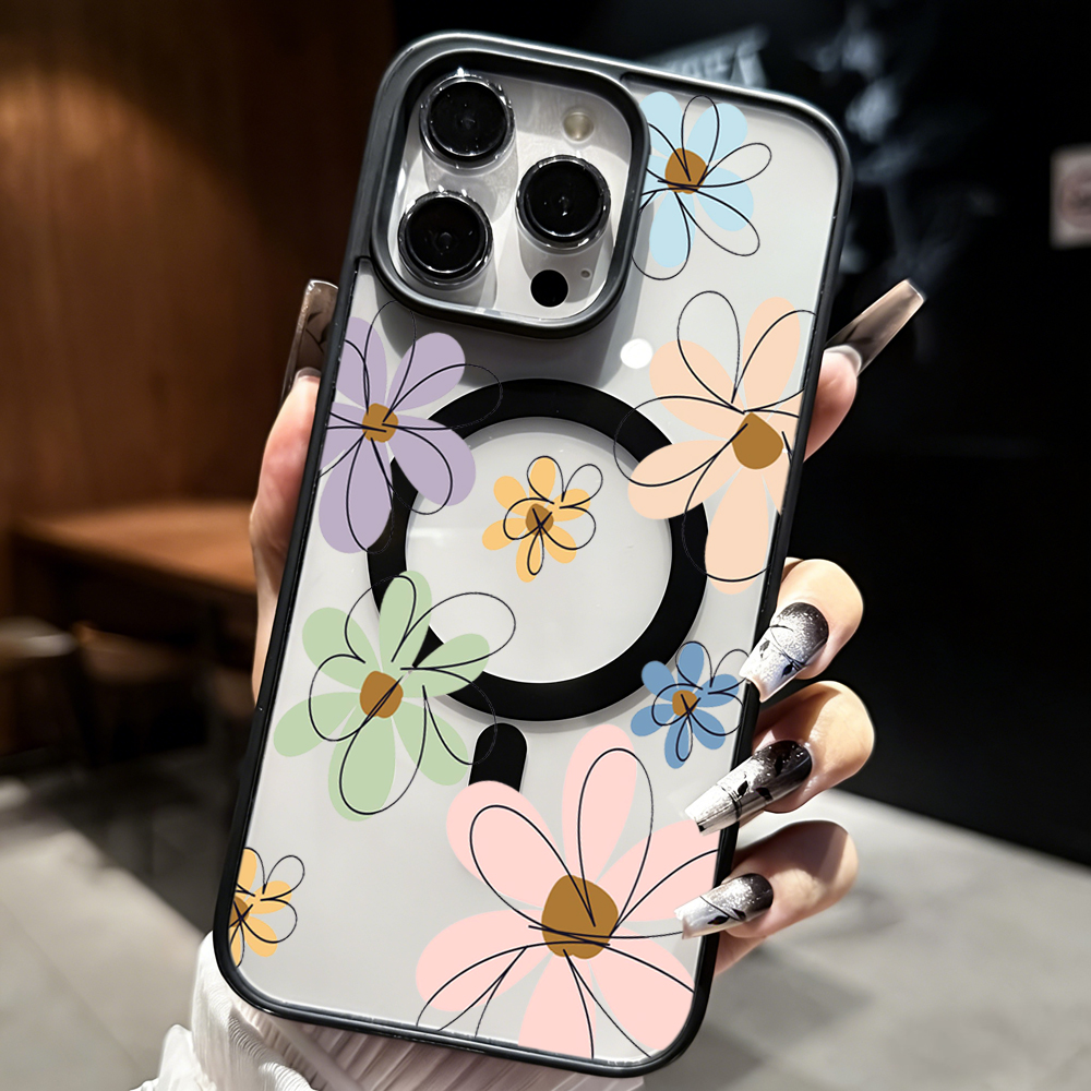 Blueberry Floral Clear Case  F - Phone Cases Magsafe recension och pris