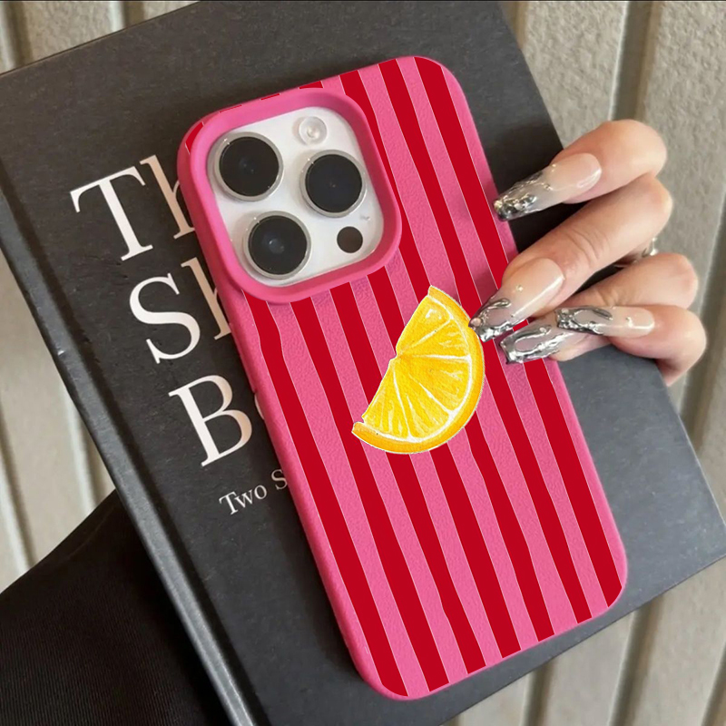 Fashion Lemon Pattern TPU Sili - Phone Cases Iphone 13 recension och pris