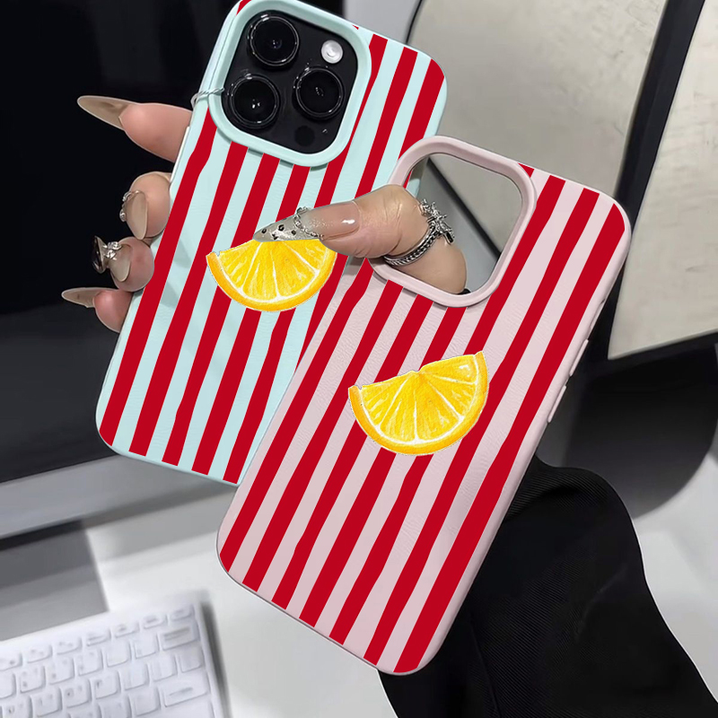 Fashion Lemon Pattern TPU Sili - Phone Cases Iphone 13 recension och pris