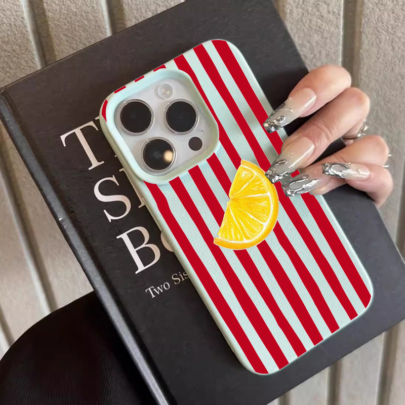 Fashion Lemon Pattern TPU Sili - Phone Cases Iphone 13 recension och pris