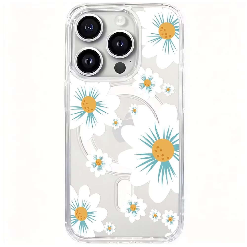 Floral Print Phone Case For iP - Phone Cases Magsafe recension och pris