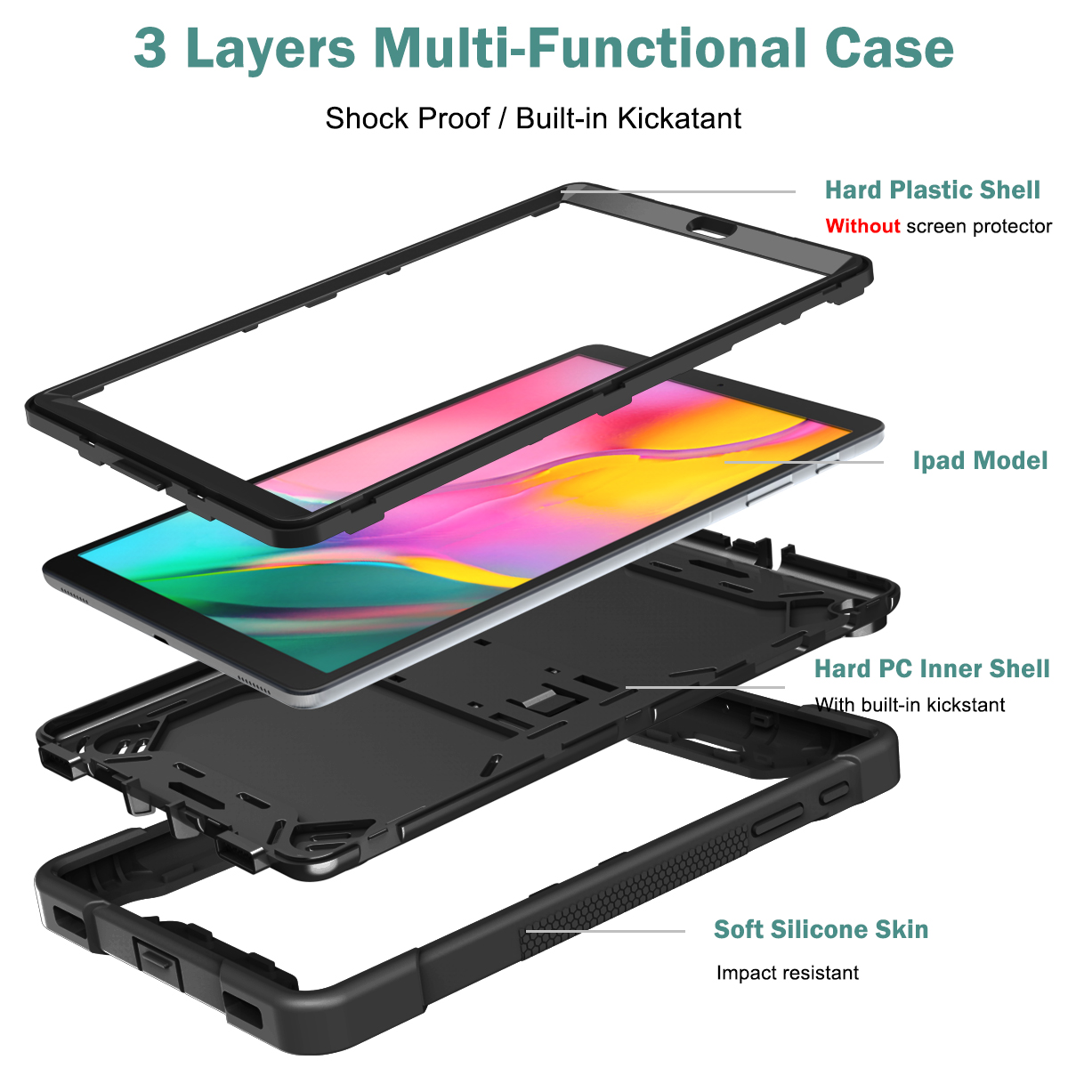 Heavy Duty Stand Case for Sams - Phone Cases Heavy Duty recension och pris