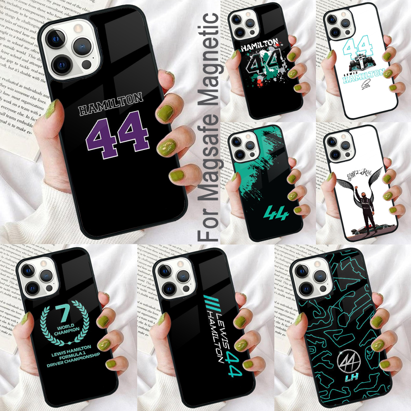 Lewis Hamilton 44 F1 Magnetic  - Phone Cases Hamilton recension och pris