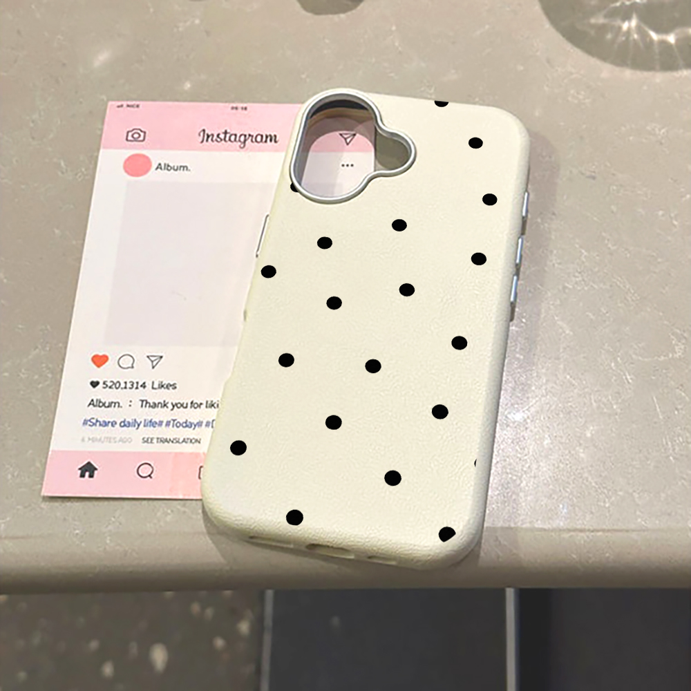 Minimalist Black Polka Dot  Ph - Phone Cases Xiaomi 15T recension och pris