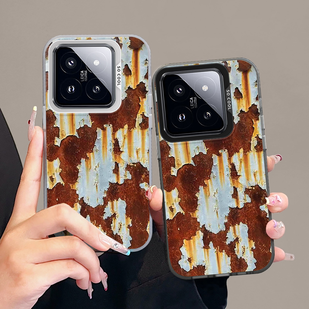 Cracked Paint Rust Texture Pho - Phone Cases Xiaomi 15T recension och pris