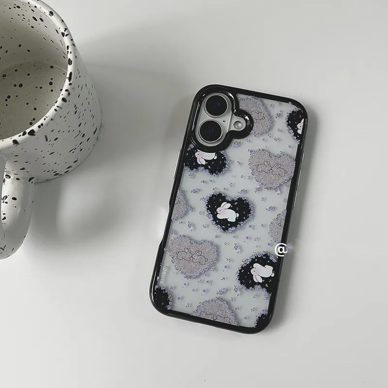 Ins Korean Retro Girl Love Rab - Phone Cases Purple recension och pris