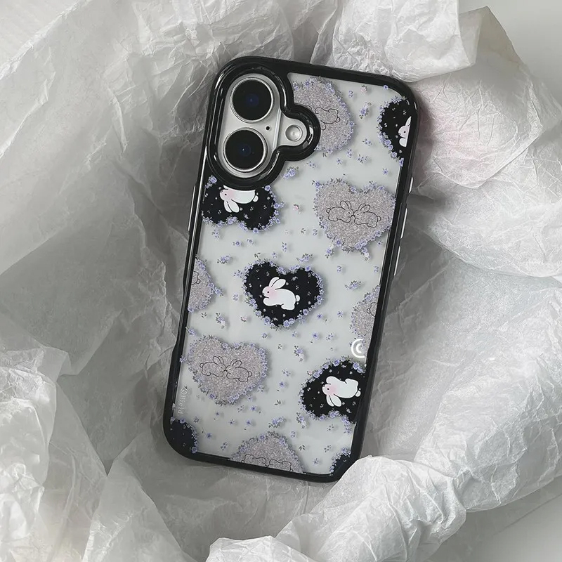 Ins Korean Retro Girl Love Rab - Phone Cases Purple recension och pris