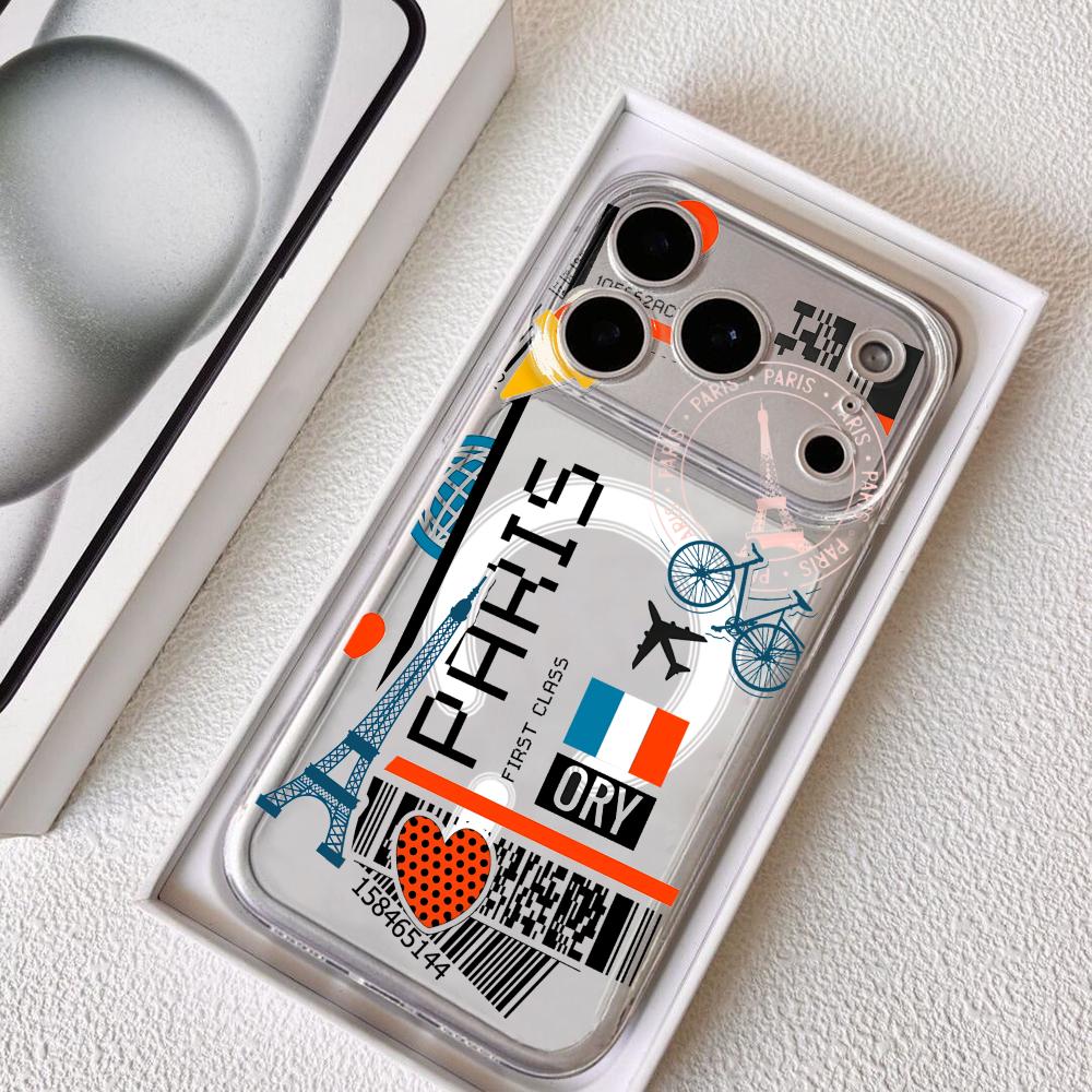 Plane Travel Ticket france Pho - Phone Cases Magnetic recension och pris