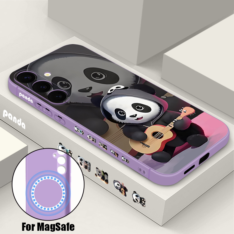Guitar-playing Panda Case For  - Phone Cases Magsafe recension och pris