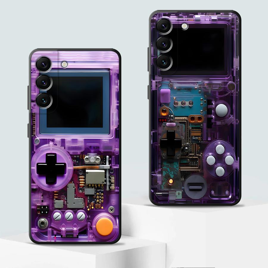 Purple Gaming Console Phone Co - Phone Cases Purple recension och pris