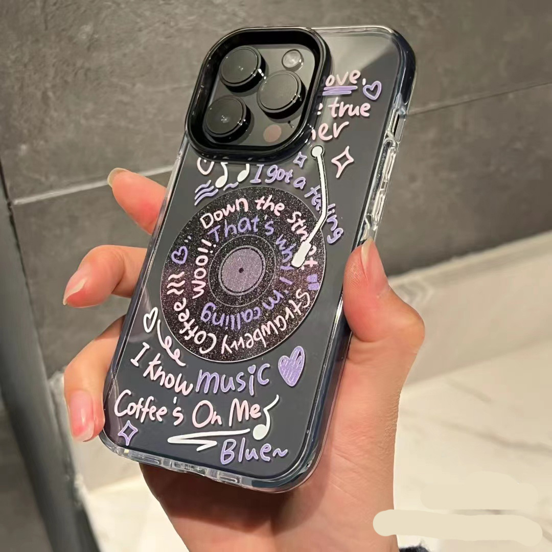 Vintage Disc Music Impact Phon - Phone Cases Vintage recension och pris