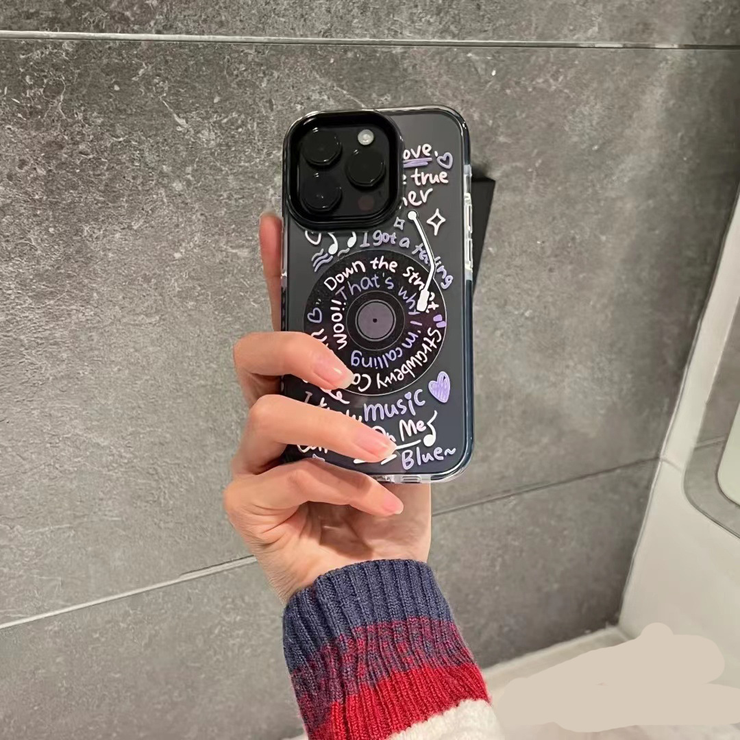 Vintage Disc Music Impact Phon - Phone Cases Vintage recension och pris