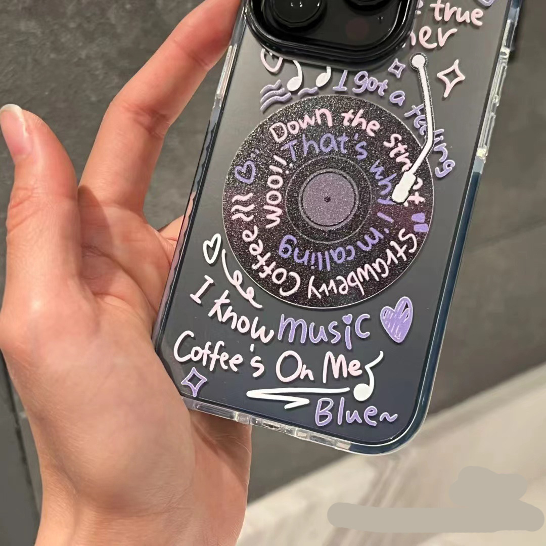 Vintage Disc Music Impact Phon - Phone Cases Vintage recension och pris