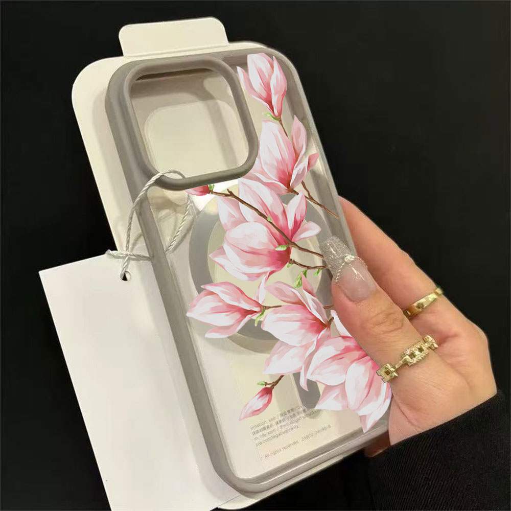 Fashion Flower Magnetic Phone  - Phone Cases Magnetic recension och pris