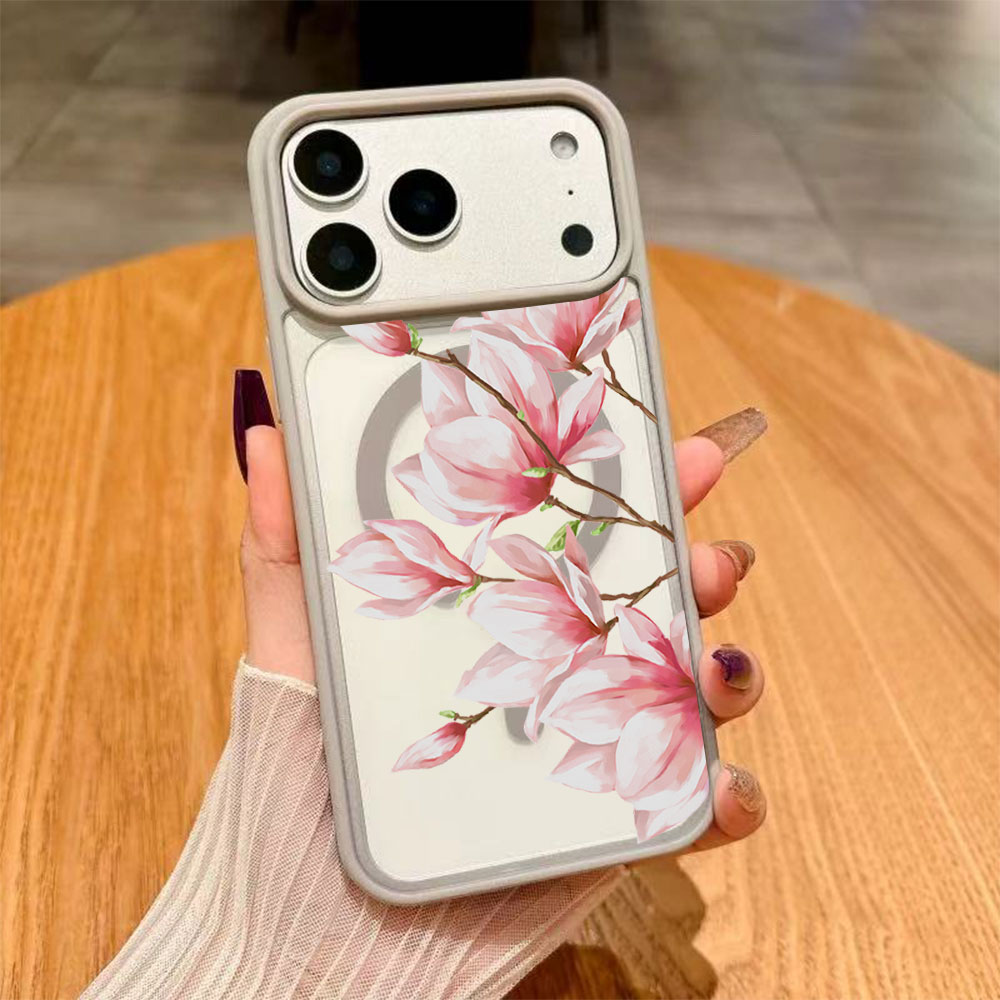 Fashion Flower Magnetic Phone  - Phone Cases Magnetic recension och pris