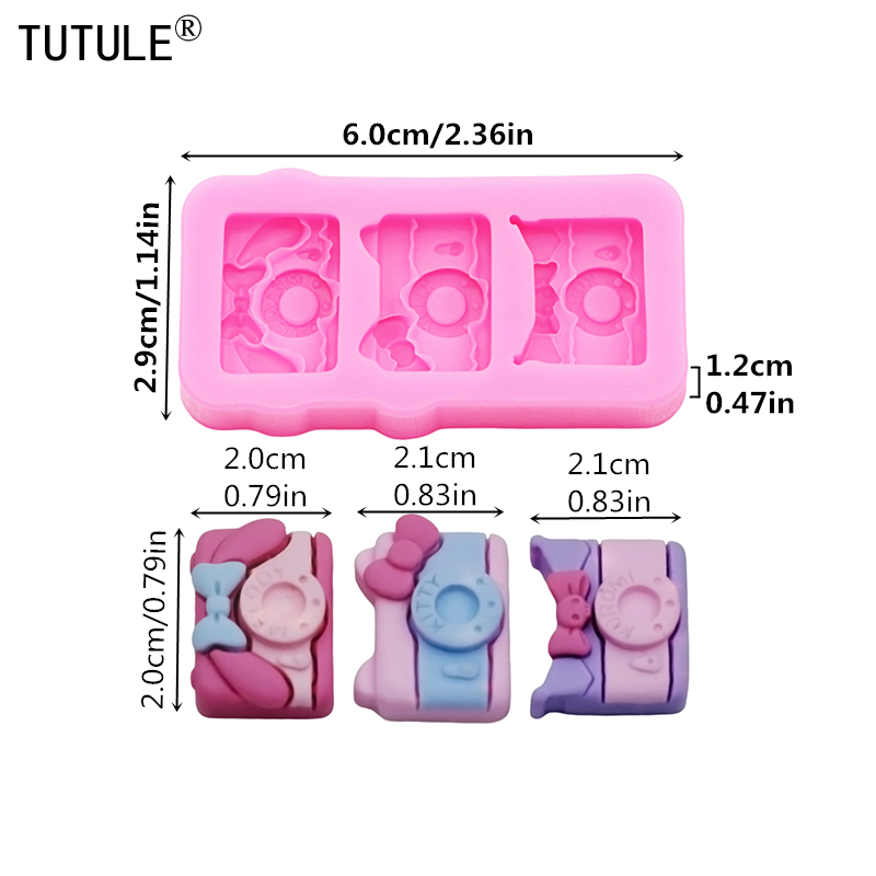 Cartoon Camera silicone mold r - Phone Cases Eco Friendly recension och pris