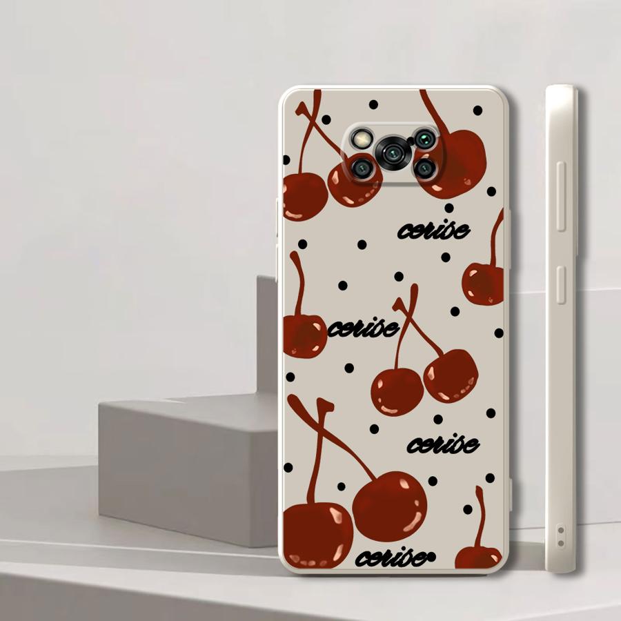 Vintage Cherry Soft Cover Phon - Phone Cases Vintage recension och pris
