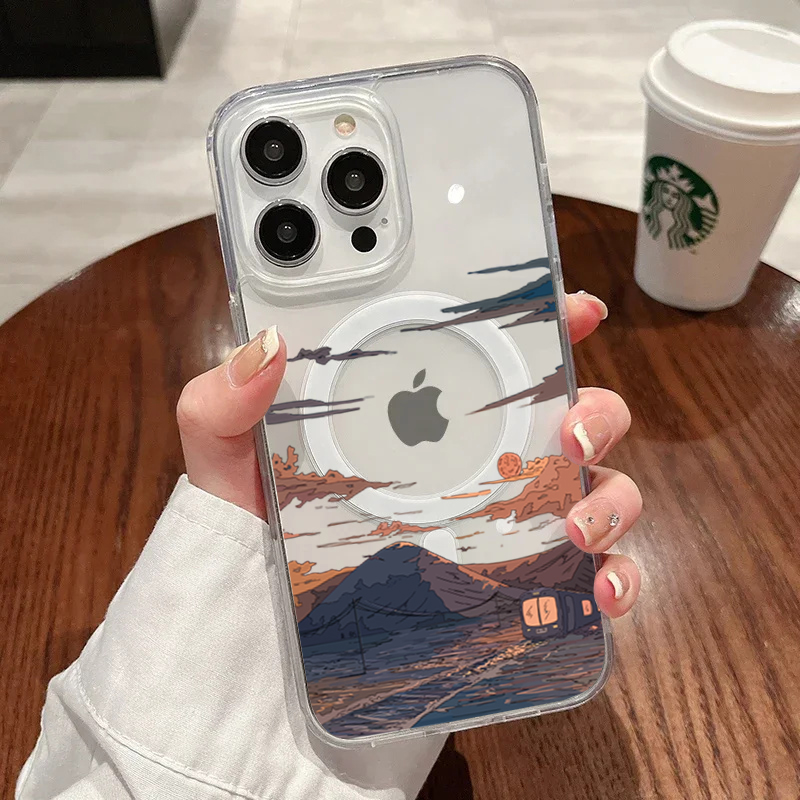 Sunset Pattern Fashion Phone C - Phone Cases Magsafe recension och pris