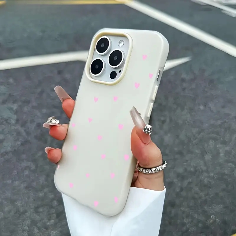Small Fresh Pink Heart Jelly C - Phone Cases Xiaomi 15T recension och pris