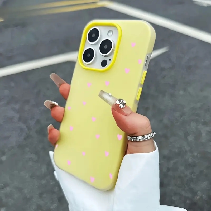 Small Fresh Pink Heart Jelly C - Phone Cases Xiaomi 15T recension och pris