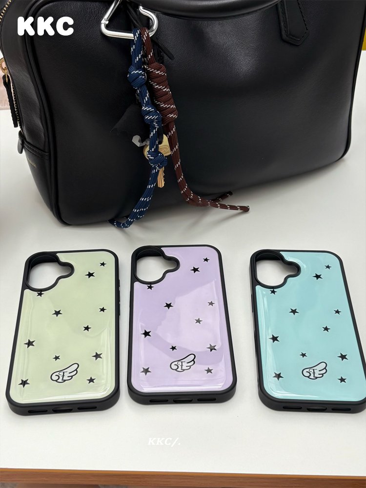 Summer Purple Yellow Stars INS - Phone Cases Purple recension och pris