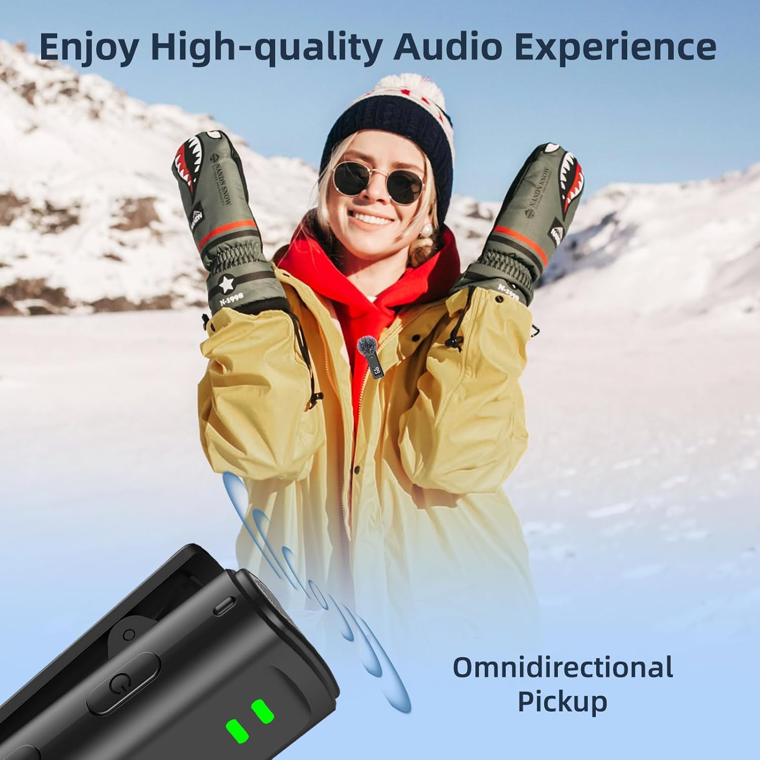 Wireless Lavalier Microphone f - Phone Cases Iphone 13 recension och pris
