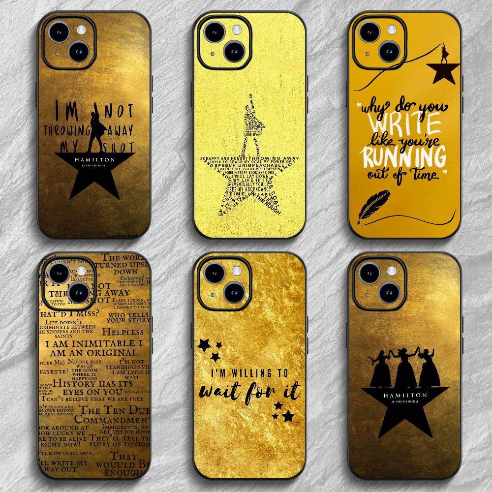H-Hamilton Musical Lyrics Phon - Phone Cases Hamilton recension och pris