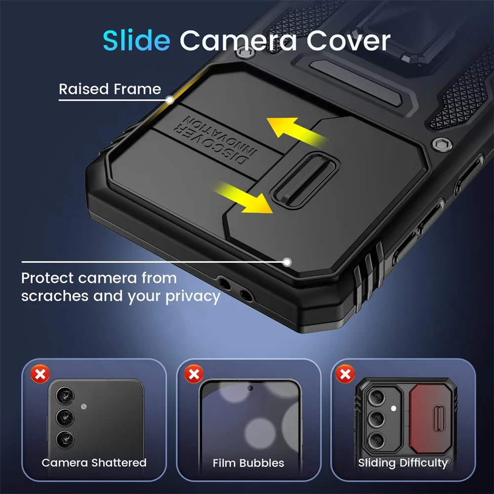 Heavy Duty Anti-Drop Slide Cam - Phone Cases Heavy Duty recension och pris