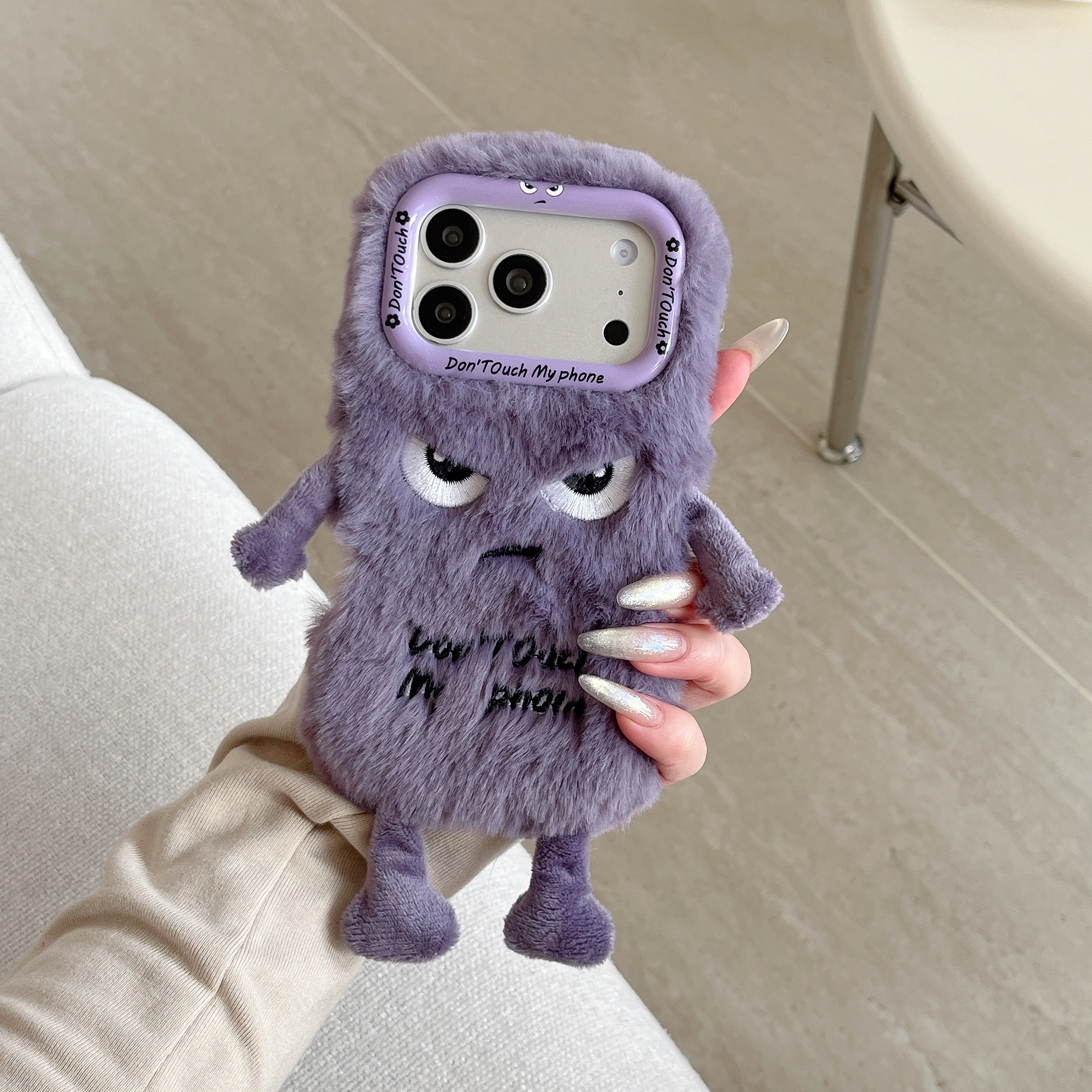 Cute Plush Phone Case with Qui - Phone Cases Iphone 13 recension och pris