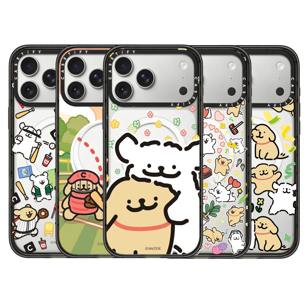 CASETiFY MAltese Line Dog Art  - Phone Cases Magnetic recension och pris
