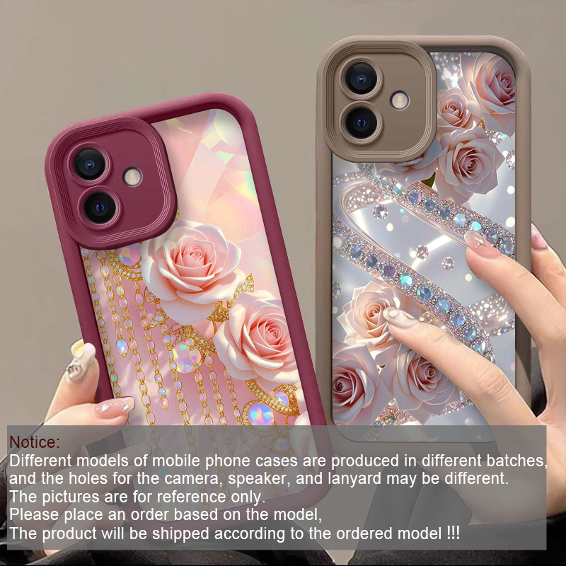 Luxury Pink Rose Crystal Butte - Phone Cases Xiaomi 15T recension och pris