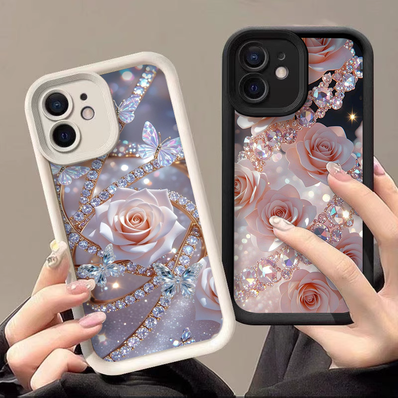 Luxury Pink Rose Crystal Butte - Phone Cases Xiaomi 15T recension och pris