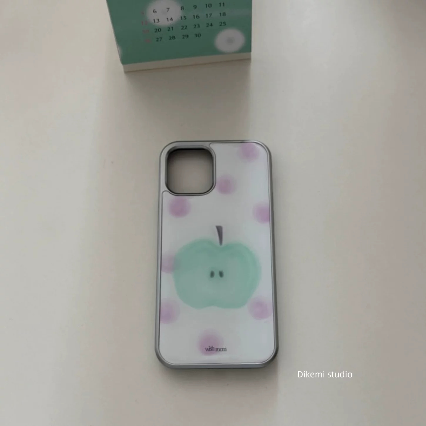 Korean ins Purple Polka Dot Gr - Phone Cases Purple recension och pris