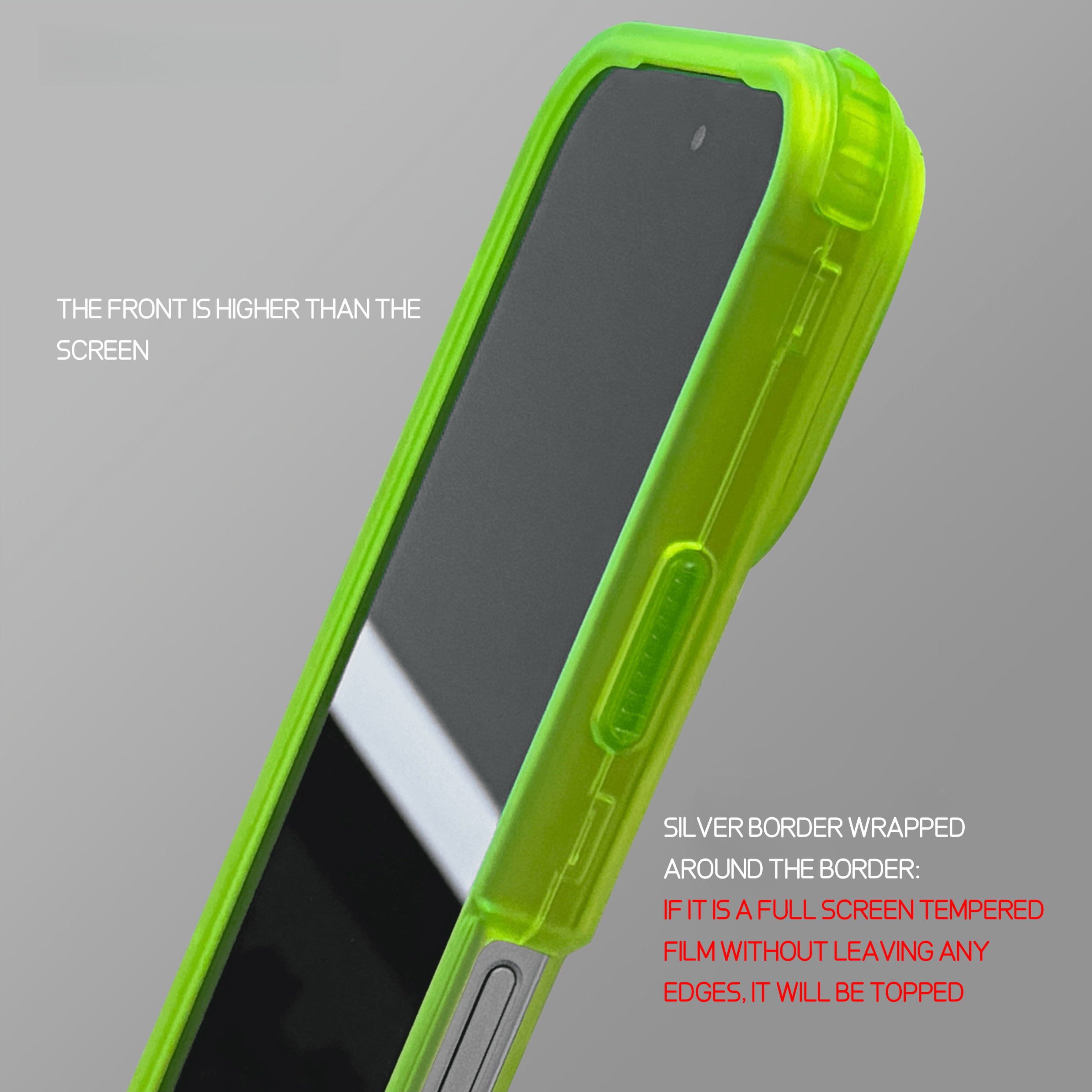 Magnetic 3 in 1 Neon Color Hea - Phone Cases Heavy Duty recension och pris